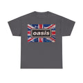 Oasis Union Jack Tee – Vintage British Band Logo T-Shirt