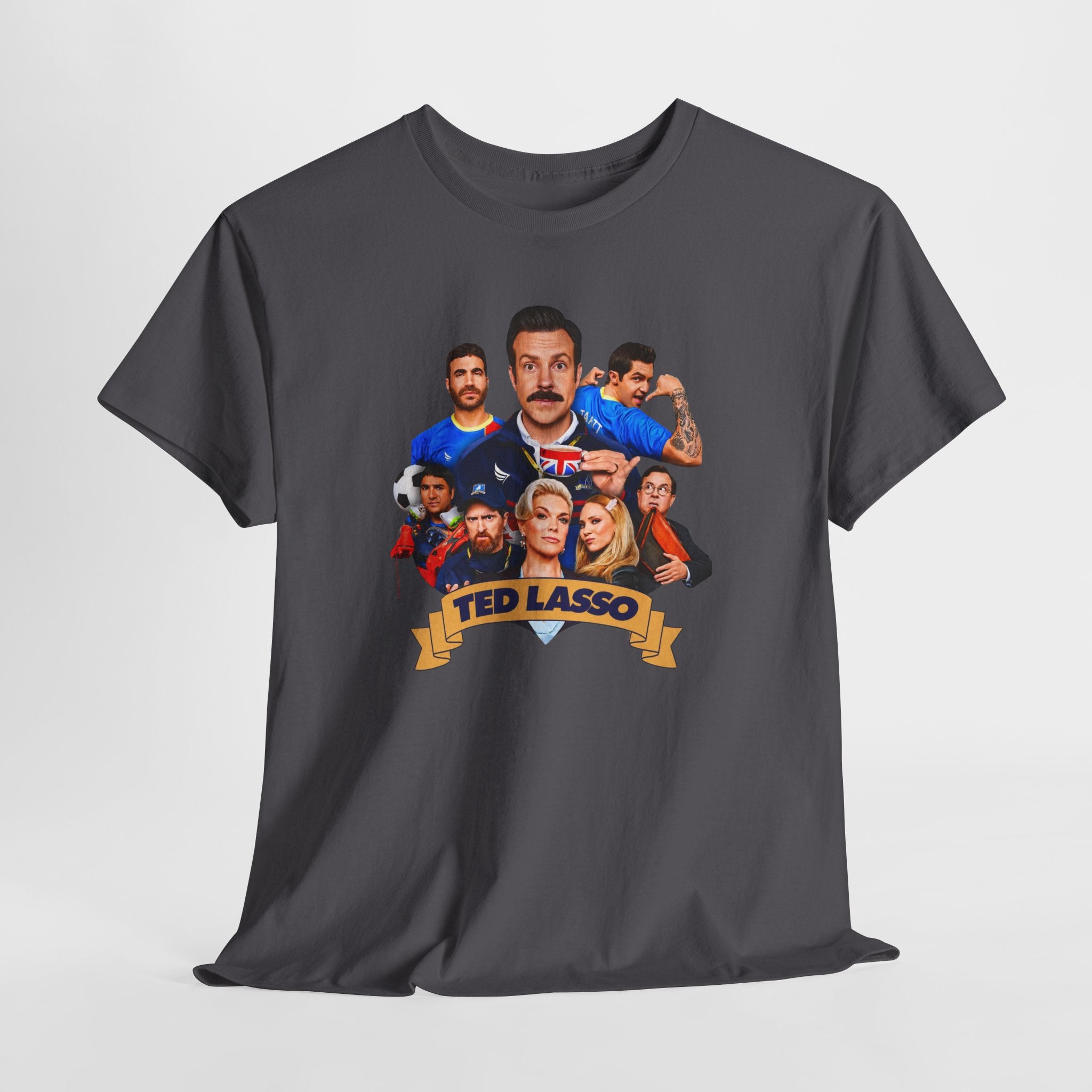 Ted Lasso Inspired Cast Graphic Tee — TV Show Fan Shirt