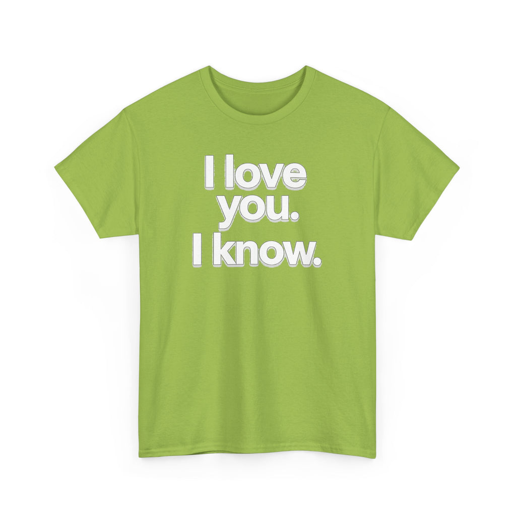 I Love You I Know Saying T‑Shirt from Star Wars