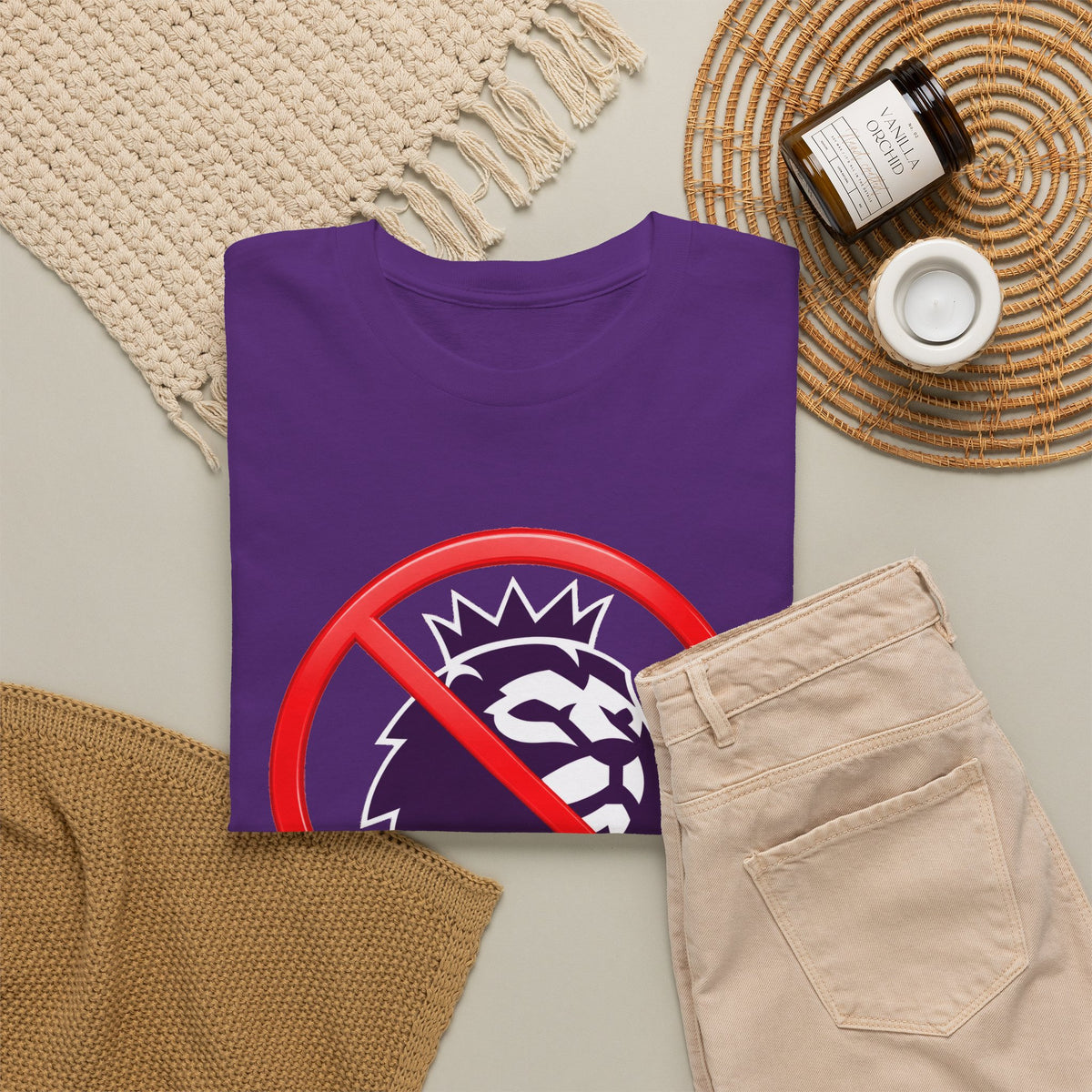 No to the Premier League Tee — Anti-Premier Soccer Protest Shirt