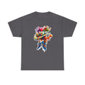Nike Inspired Splash Graphic Tee — Colorful Sneaker Streetwear T-Shirt