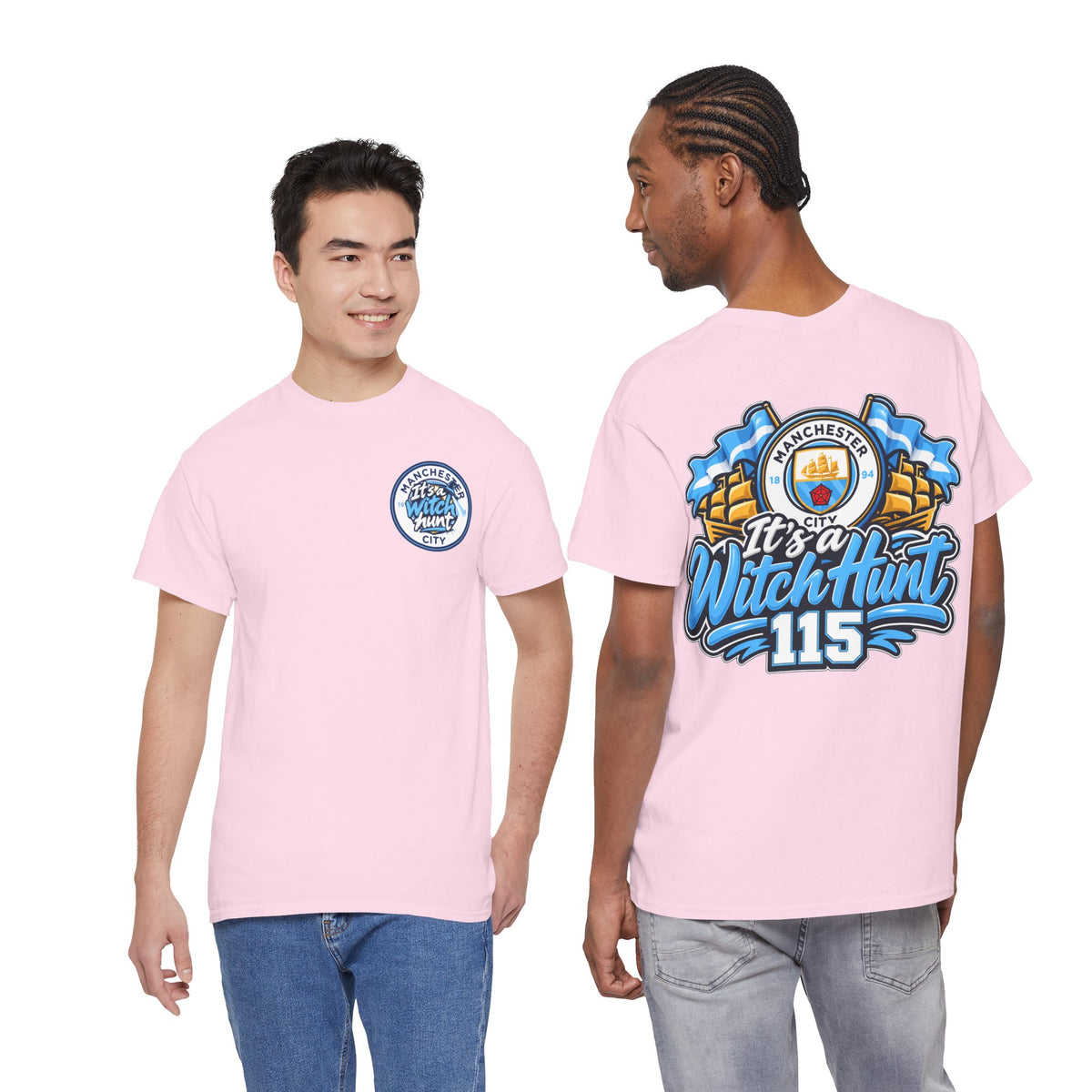 Manchester City It's a Witch Hunt 115 Cotton T-Shirt