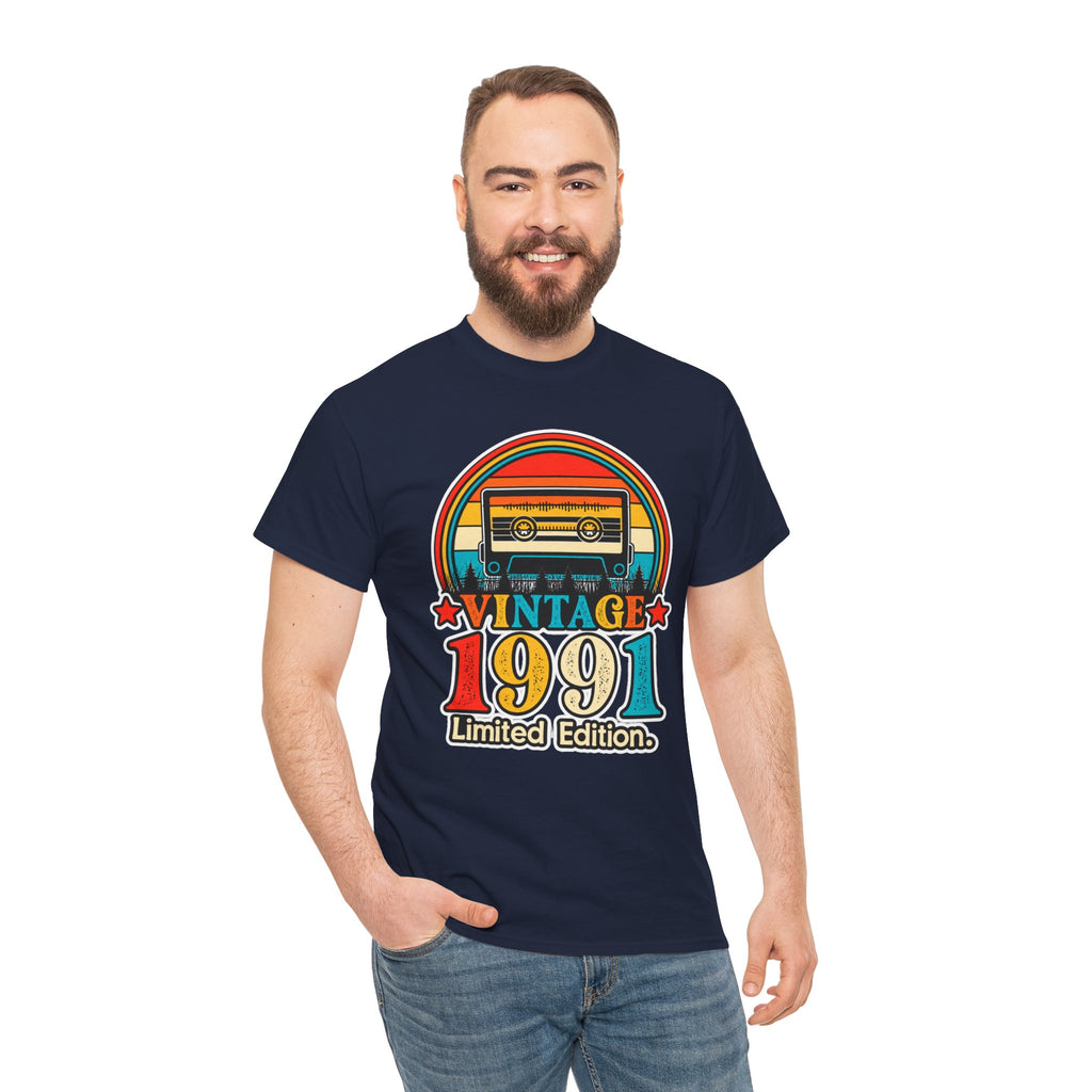 1991 Vintage Limited Edition Cotton T-Shirt