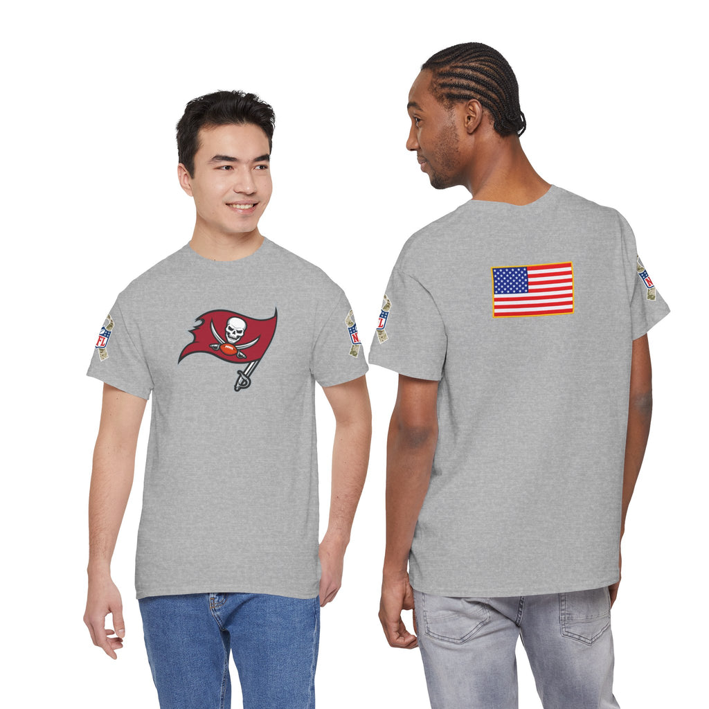 Tampa Bay Buccaneers inspired Unisex Heavy Cotton Tee
