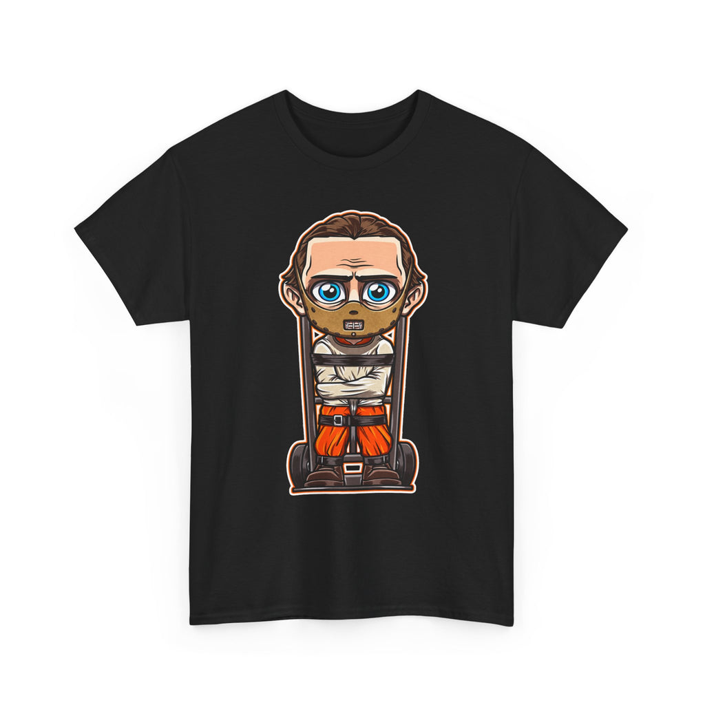 Chibi Prisoner Character Tee — Cute Cartoon Inmate Graphic T-Shirt