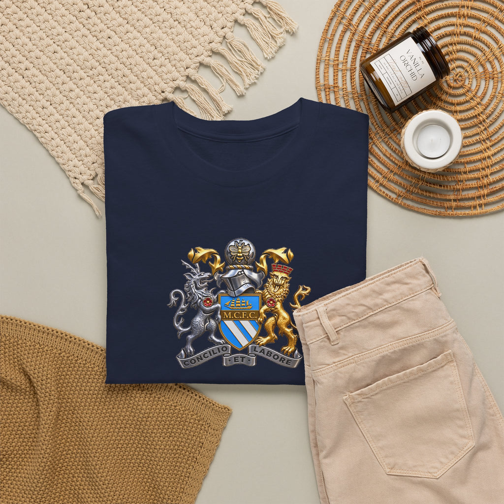 Manchester City Coat of Arms Unisex Heavy Cotton Tee