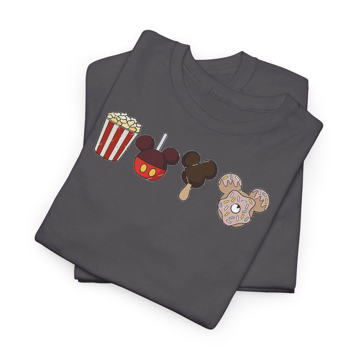 Disney snacks inspired Unisex Heavy Cotton Tee