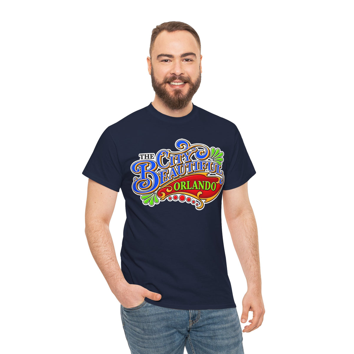 The City Beautiful Orlando Graphic Cotton Tee