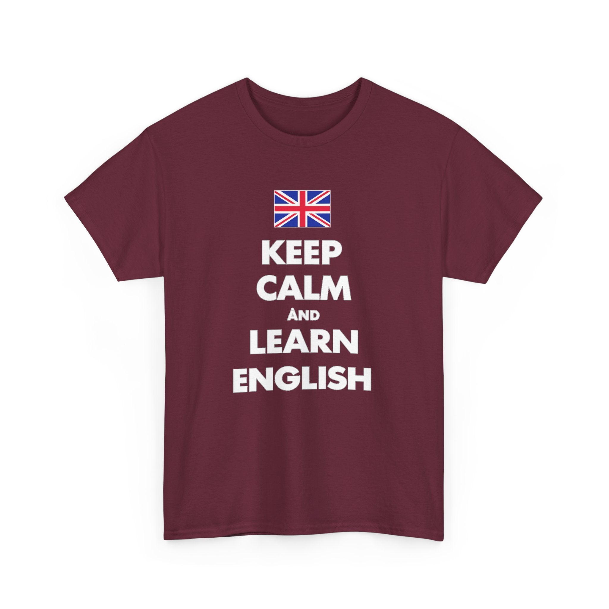 Keep Calm and Learn English T‑Shirt