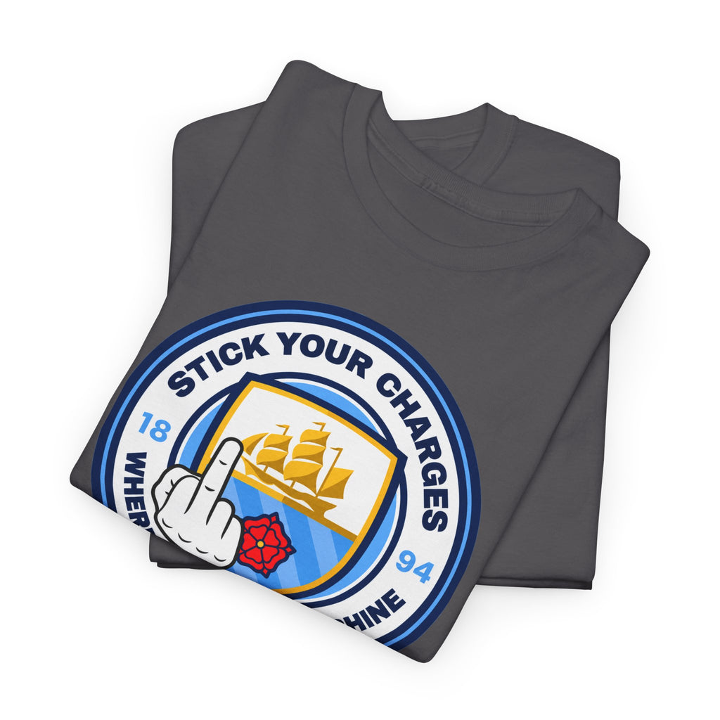 Manchester City "Stick Your Charger Where the Sun Don't Shine" Cotton t-shirt