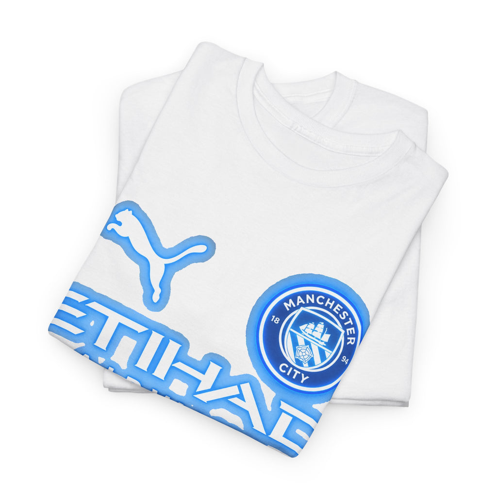 Manchester City Inspired Etihad Airways Logo Tee