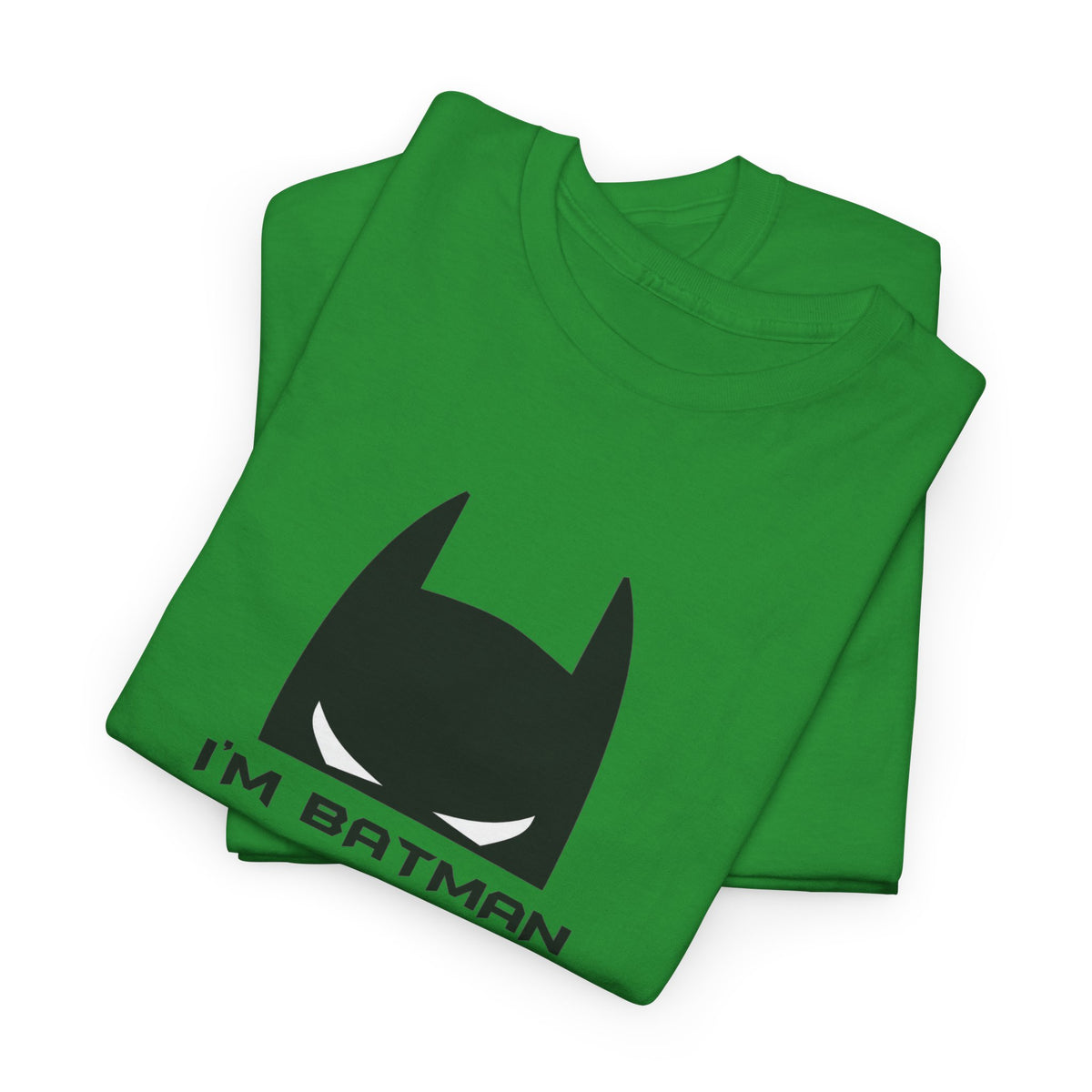 I'm Batman Graphic Tee — Funny Superhero Mask T-Shirt
