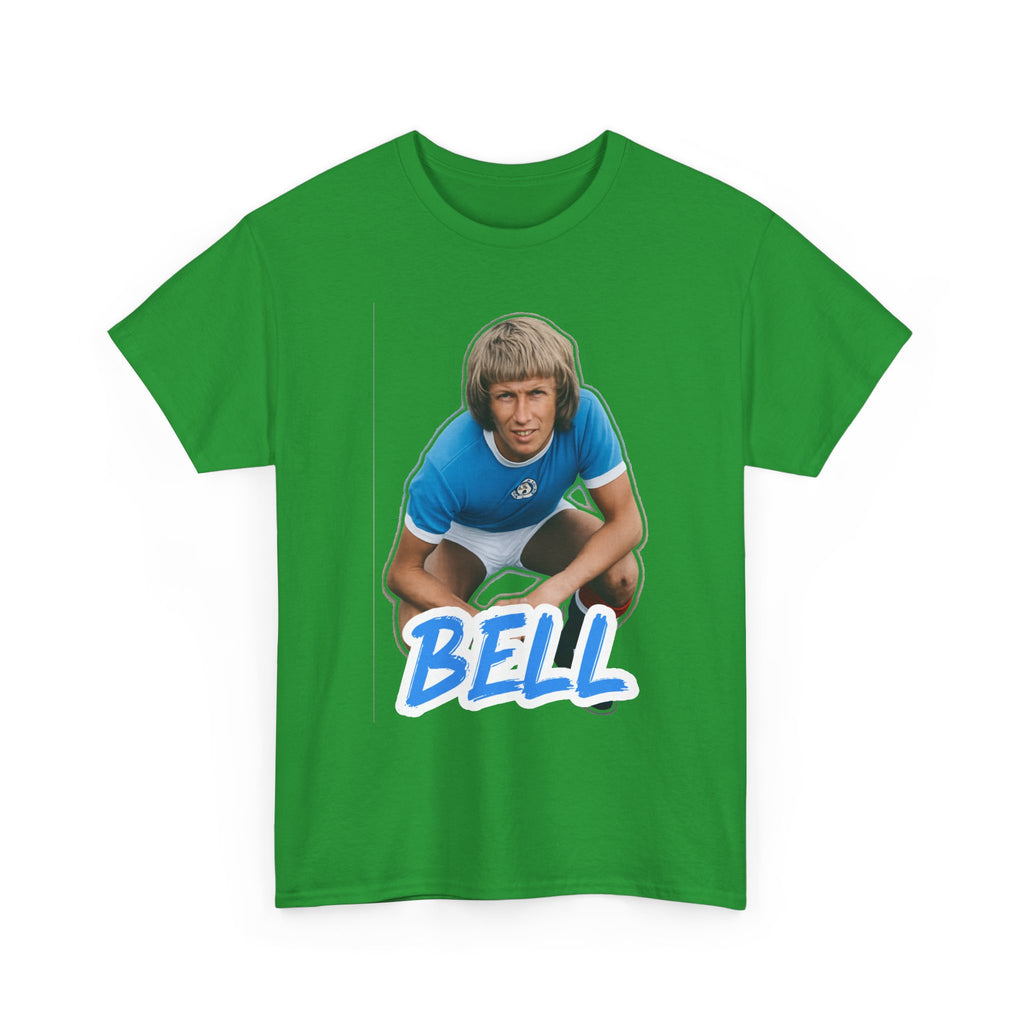 Colin Bell Manchester City Legend Retro Soccer Tee — Vintage Player Graphic T-Shirt