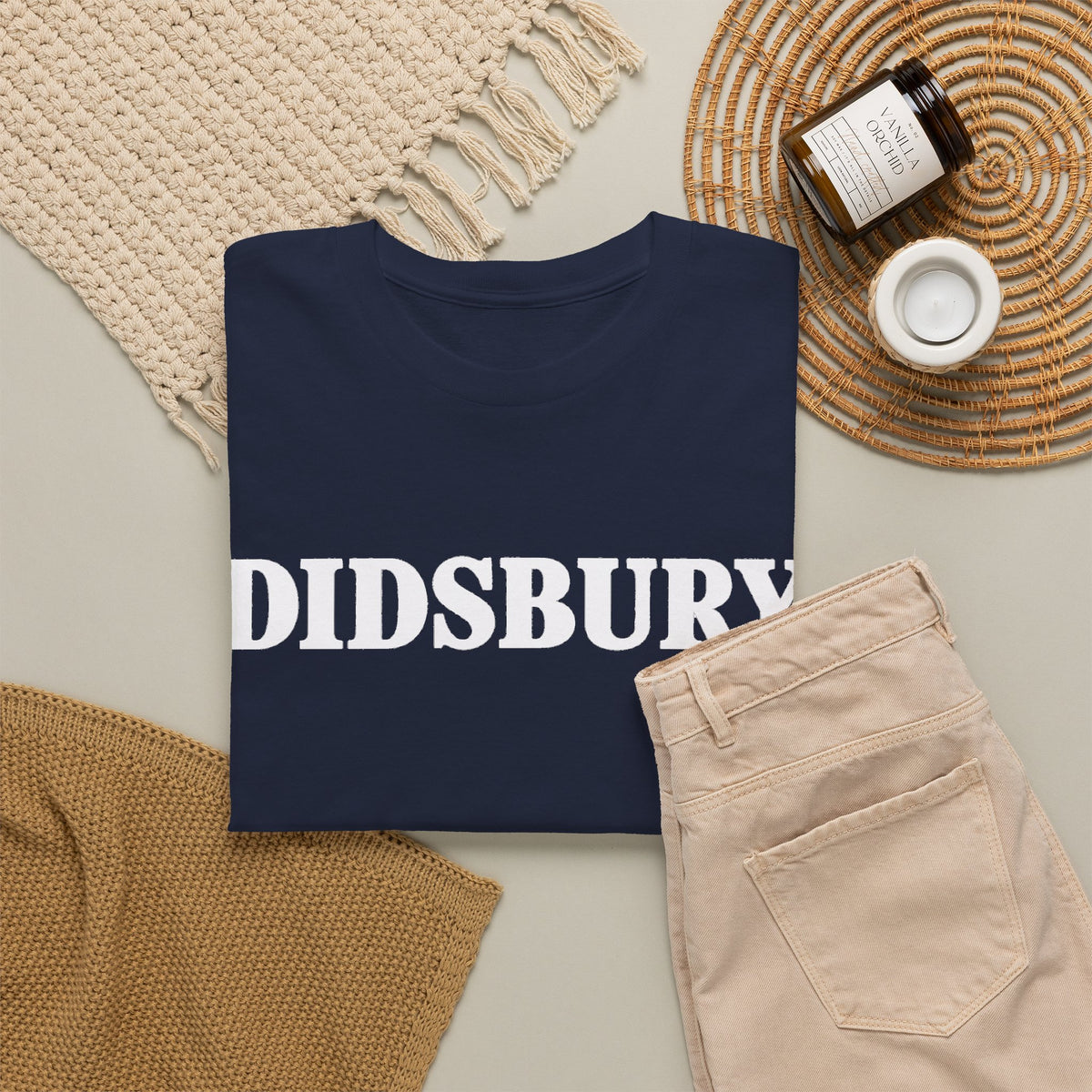 Didsbury Classic Logo Cotton T-Shirt / Tee