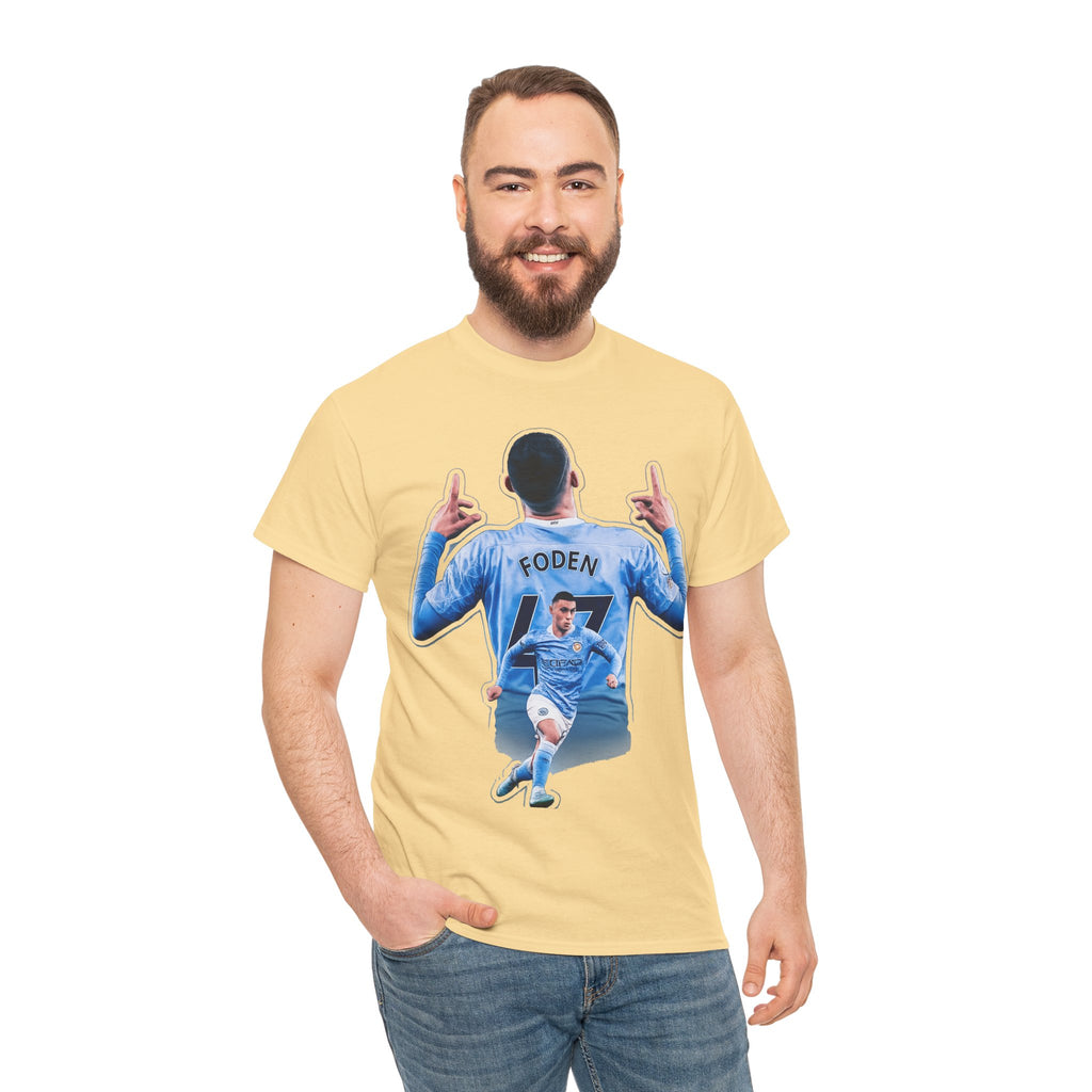 Phil Foden Soccer Fan T‑Shirt – Manchester City Jersey Graphic Tee