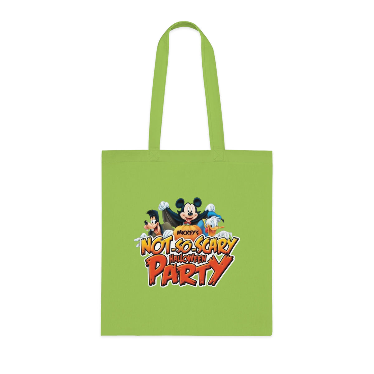 Mickey "Not So Scary Halloween Party" Cotton Tote — Disney Trick-or-Treat Bag