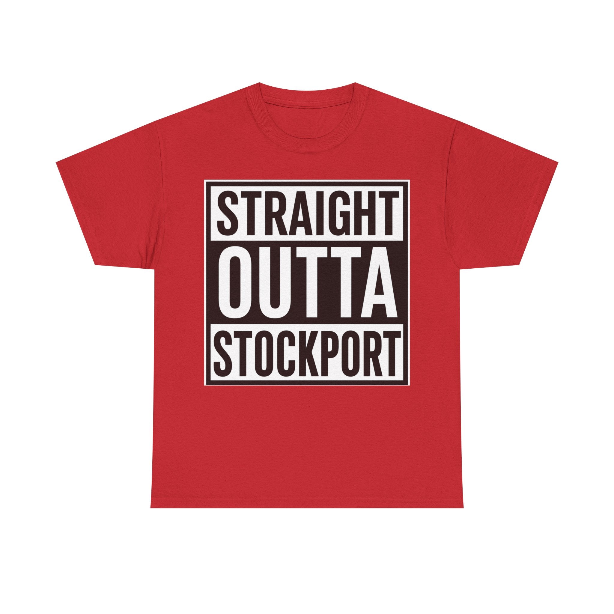 Straight Outta Stockport T-Shirt — Bold City Pride Tee