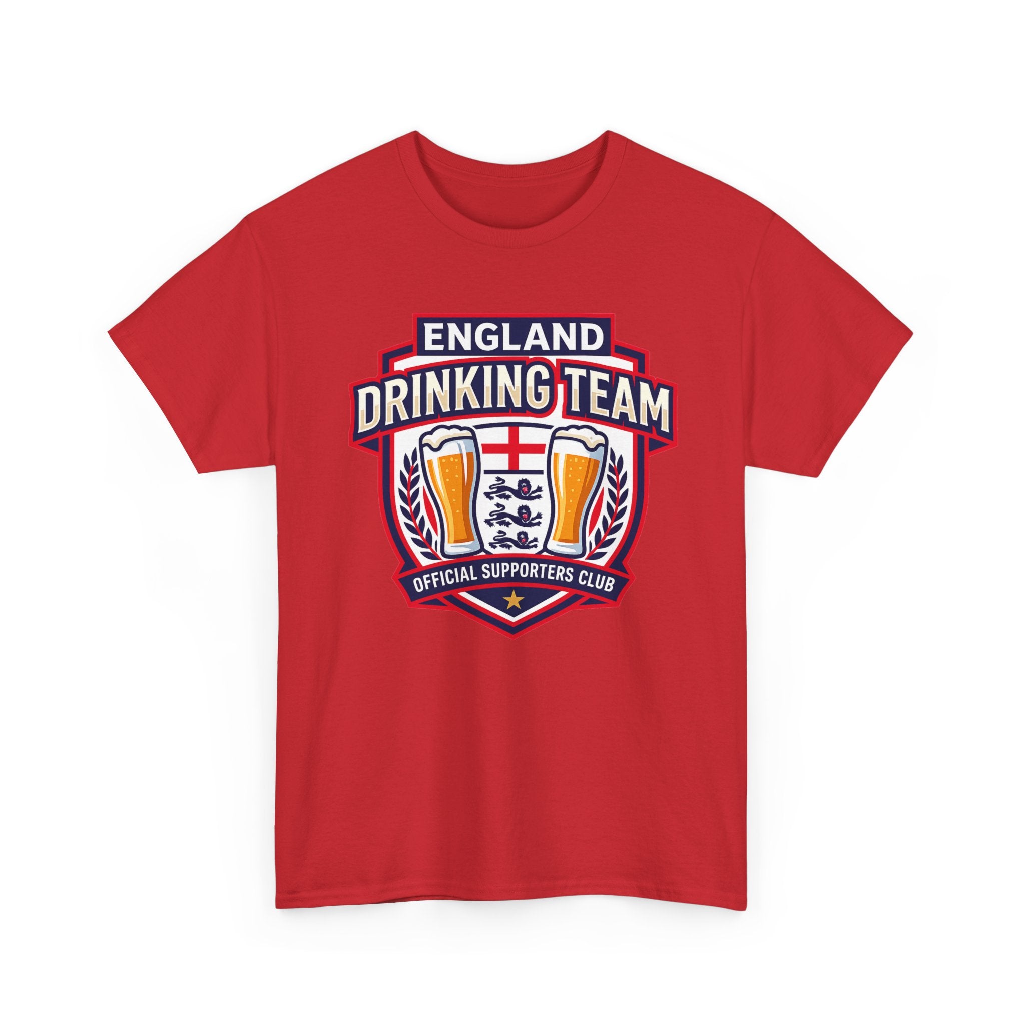 England Drinking Team T-Shirt — Official Supporters Club Pub Tee