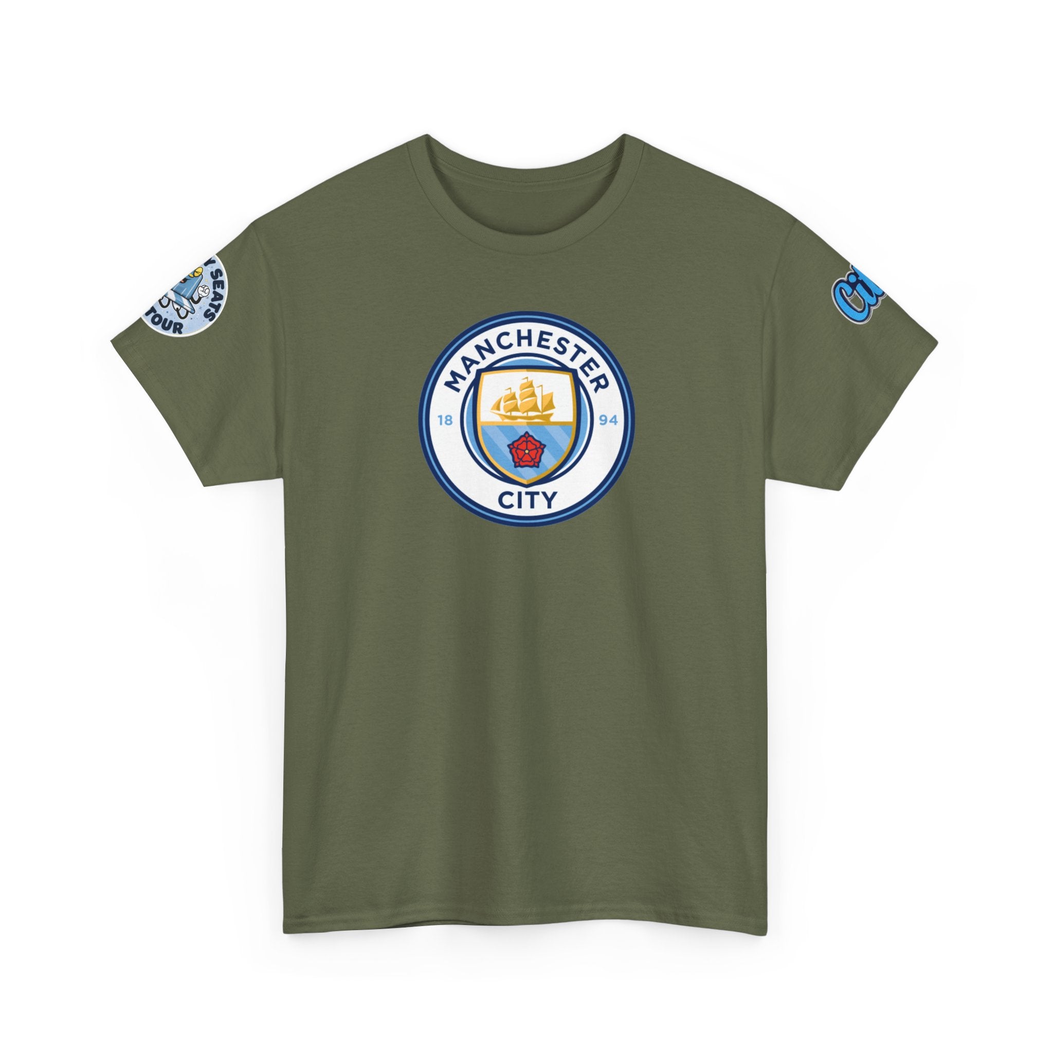 MCFC Unisex Heavy Cotton Tee
