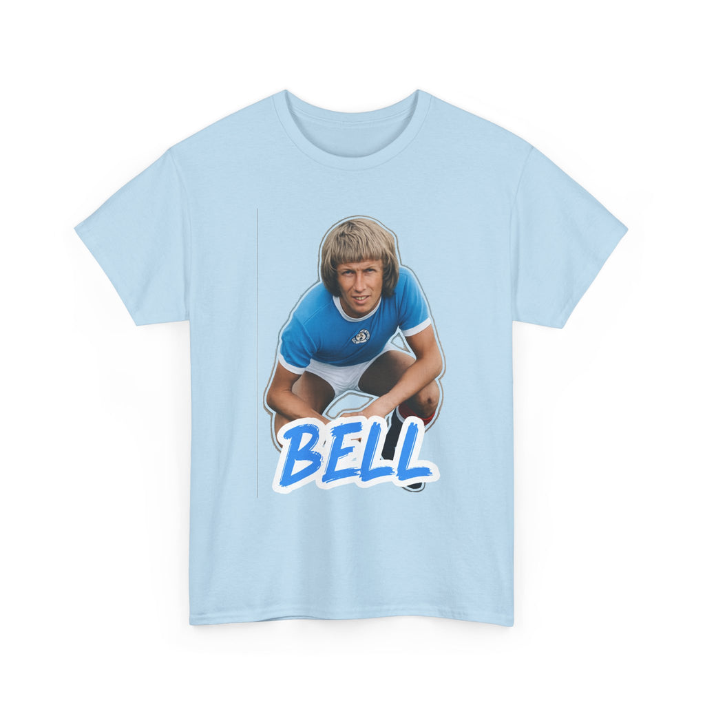 Colin Bell Manchester City Legend Retro Soccer Tee — Vintage Player Graphic T-Shirt