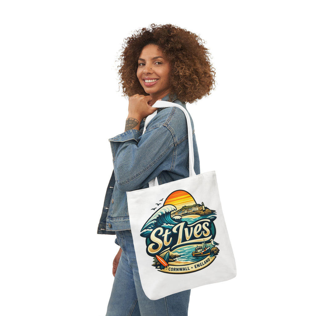 St Ives Cornwall Sunset Tote Bag