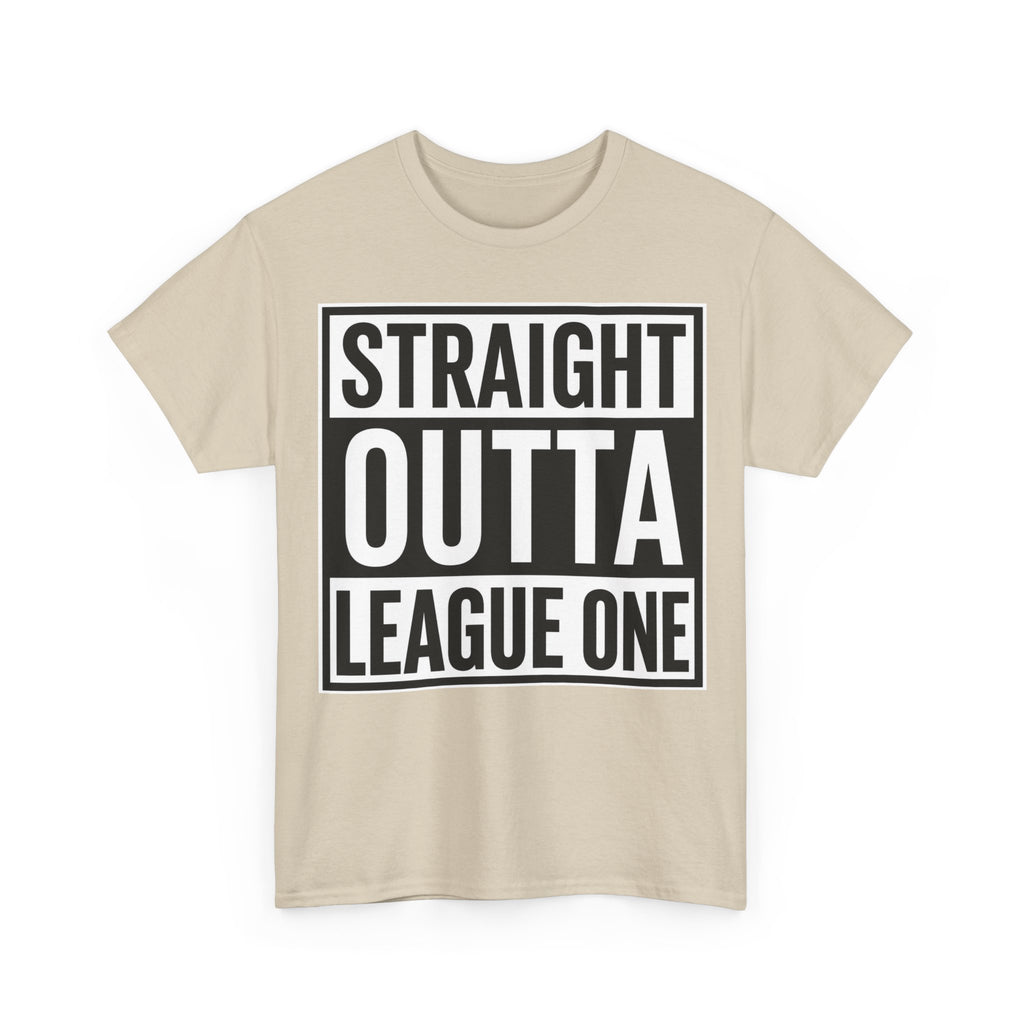 Straight Outta League One T‑Shirt — Football Fan Tee
