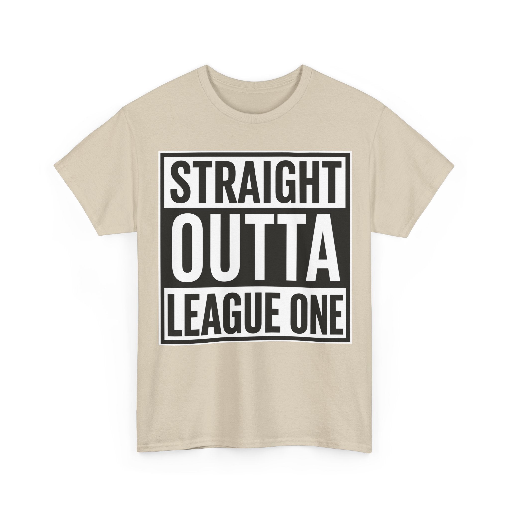 Straight Outta League One T‑Shirt — Football Fan Tee