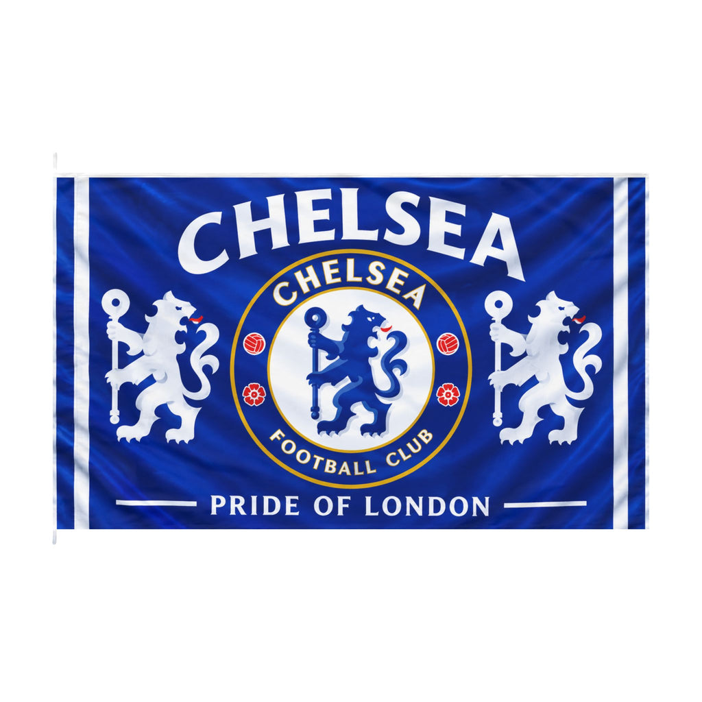 Chelsea Football Club Double-Sided Flag — Pride of London Supporters Banner