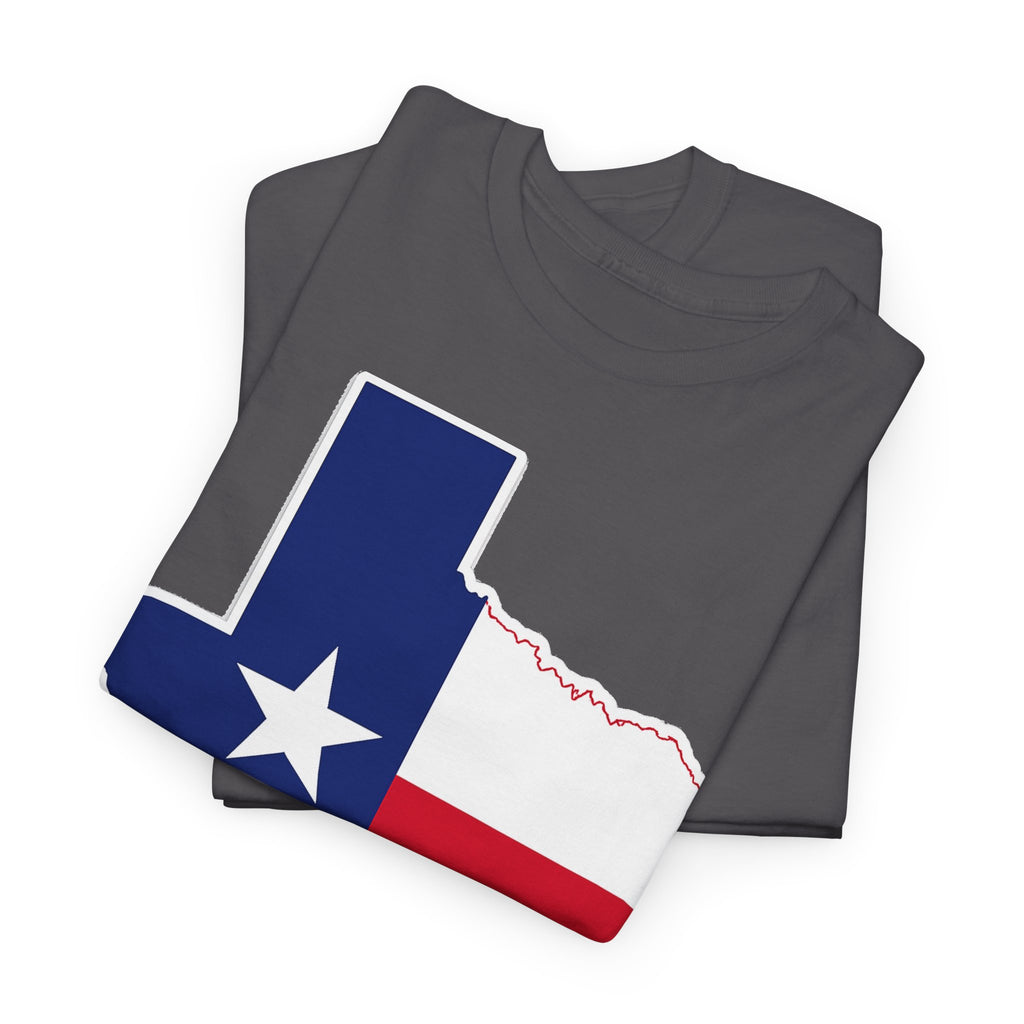 Texas Flag Outline T-Shirt — Lone Star State Pride Tee