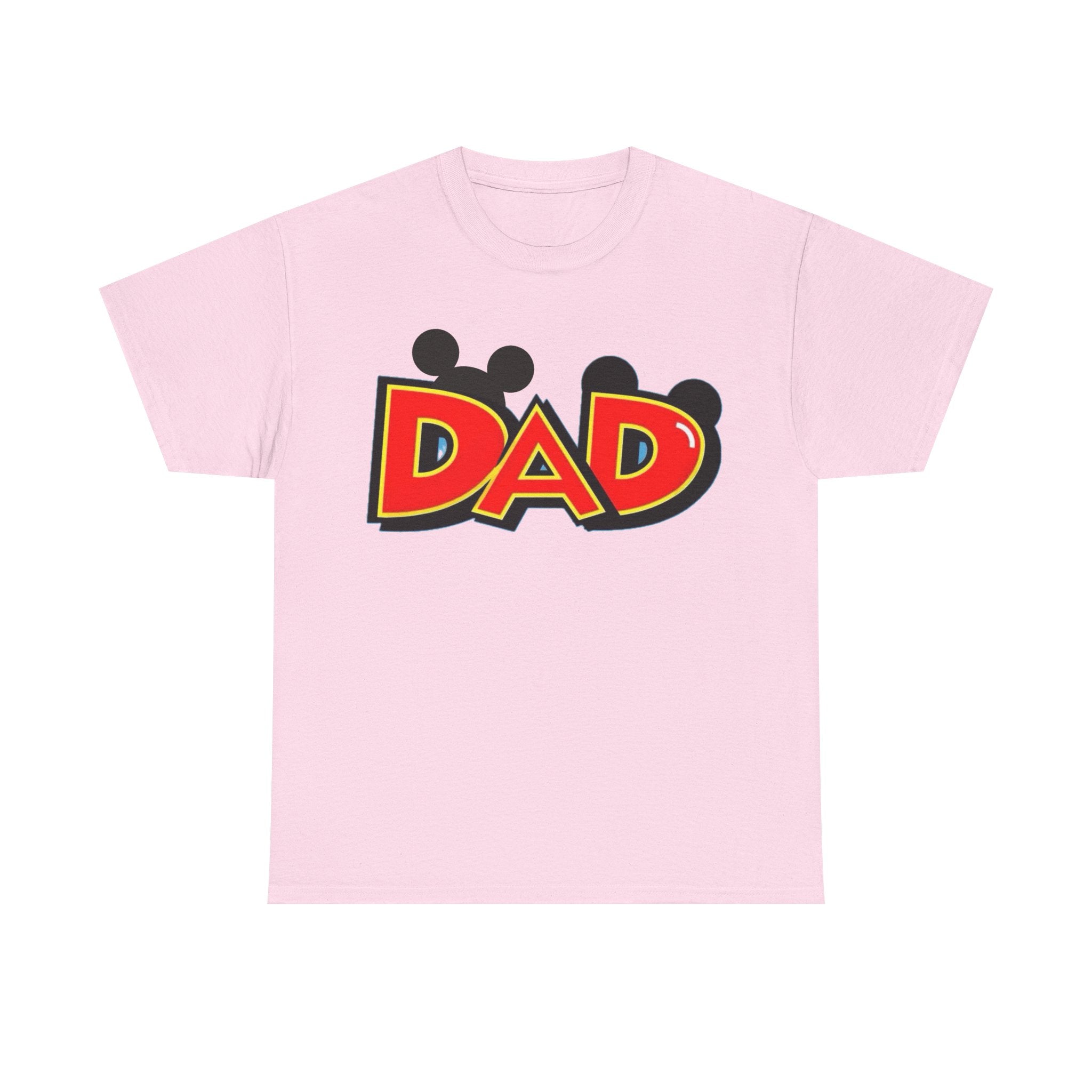 Disney Dad Mickey Ears T-Shirt – Retro Cartoon Dad Tee, Perfect Father’s Day Gift