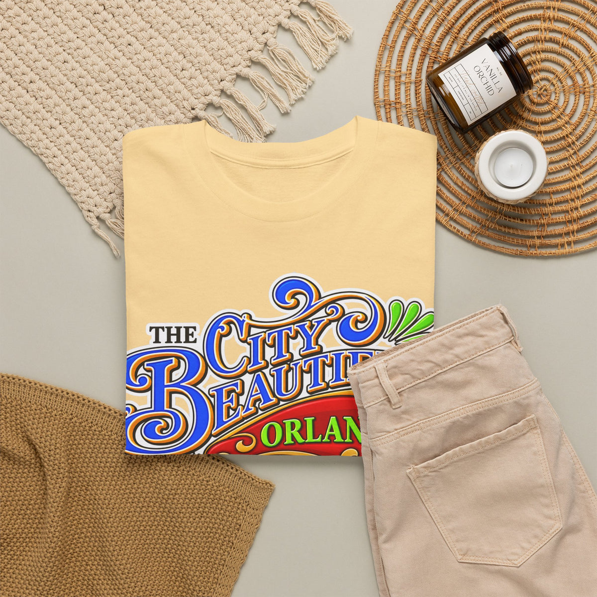 The City Beautiful Orlando Graphic Cotton Tee