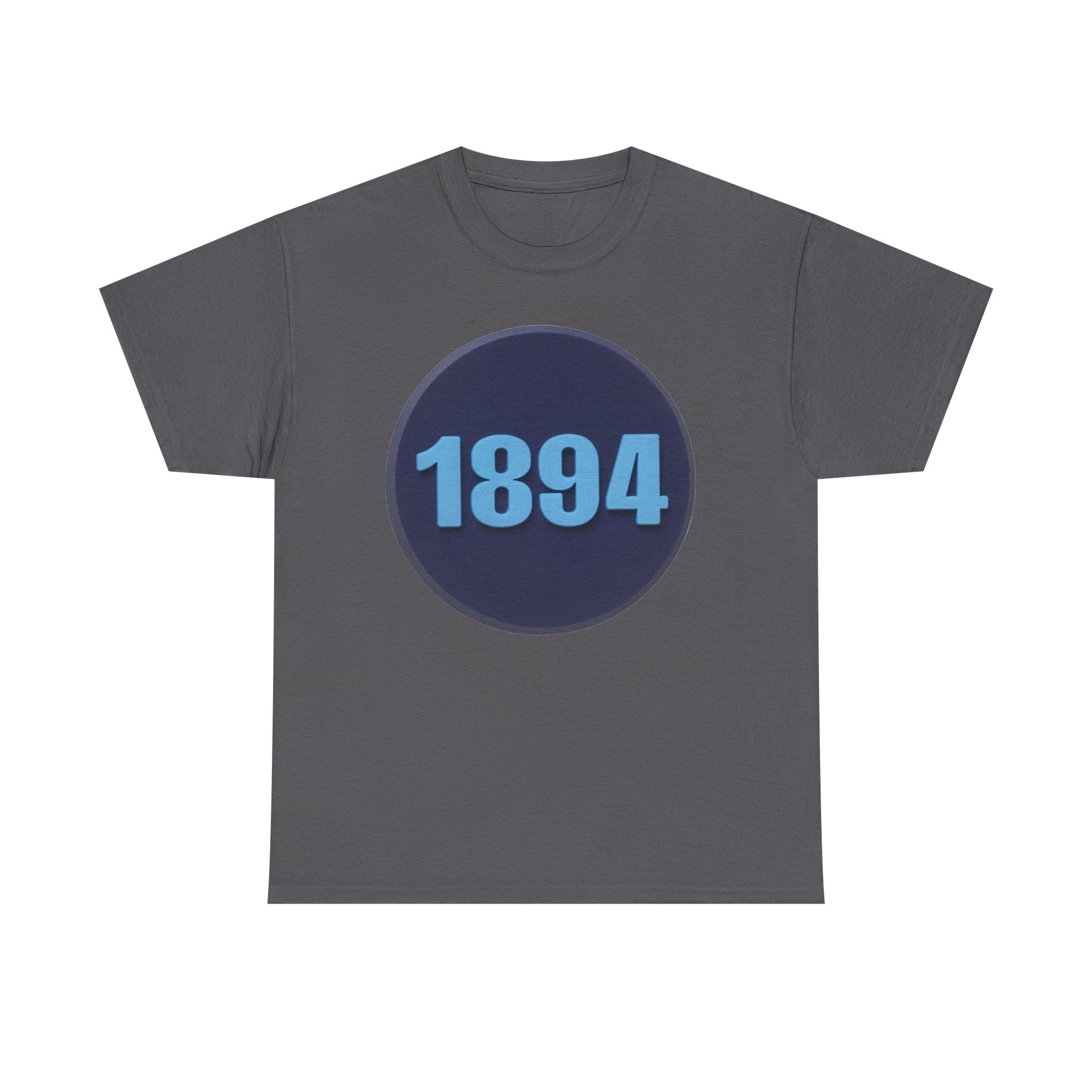 1894 Manchester City Circle Graphic Tee — Vintage Year Anniversary T-Shirt