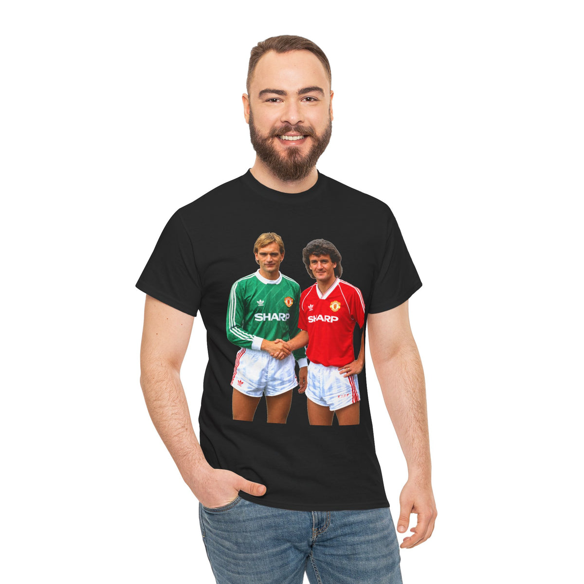 Leighton & Hughes Manchester United Legends Coton T-shirt