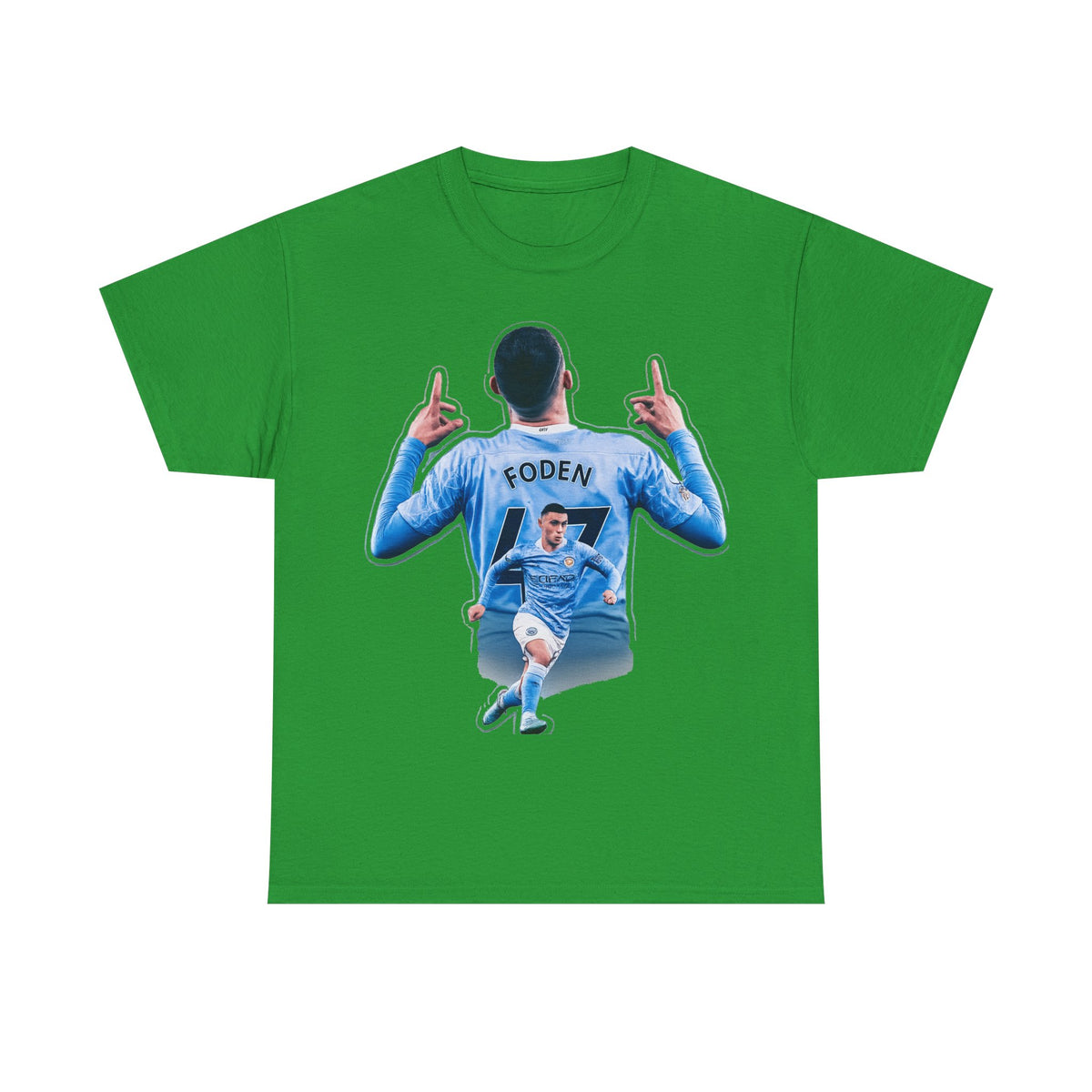 Phil Foden Soccer Fan T‑Shirt – Manchester City Jersey Graphic Tee