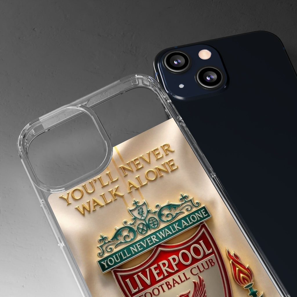 Liverpool FC 'You'll Never Walk Alone' Clear Phone Case