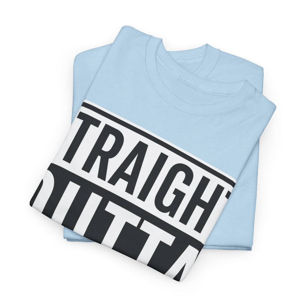 Straight Outta Patience T-Shirt — Funny Graphic Tee for Sarcastic Humor