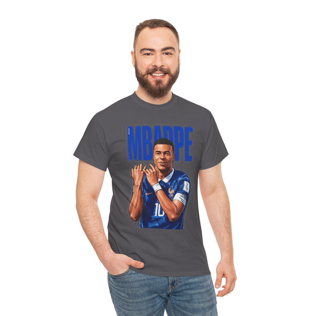 MBAPPE Graphic Shirt Soccer Star Portrait Tee — "