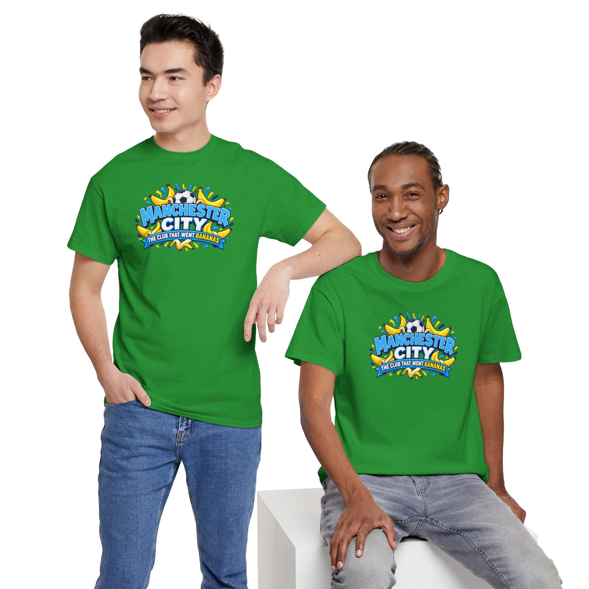 Manchester City "The Club That Went Bananas" Cotton T-Shirt