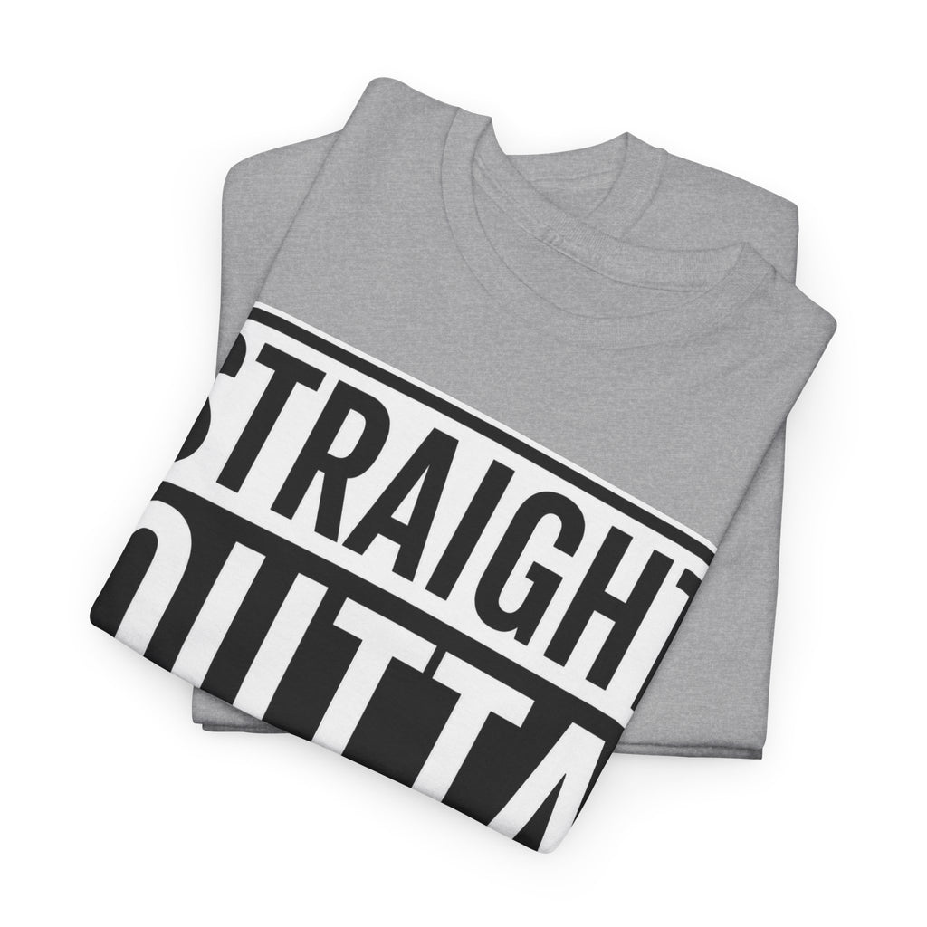 Straight Outta the Asylum T-Shirt – Graphic Statement Tee