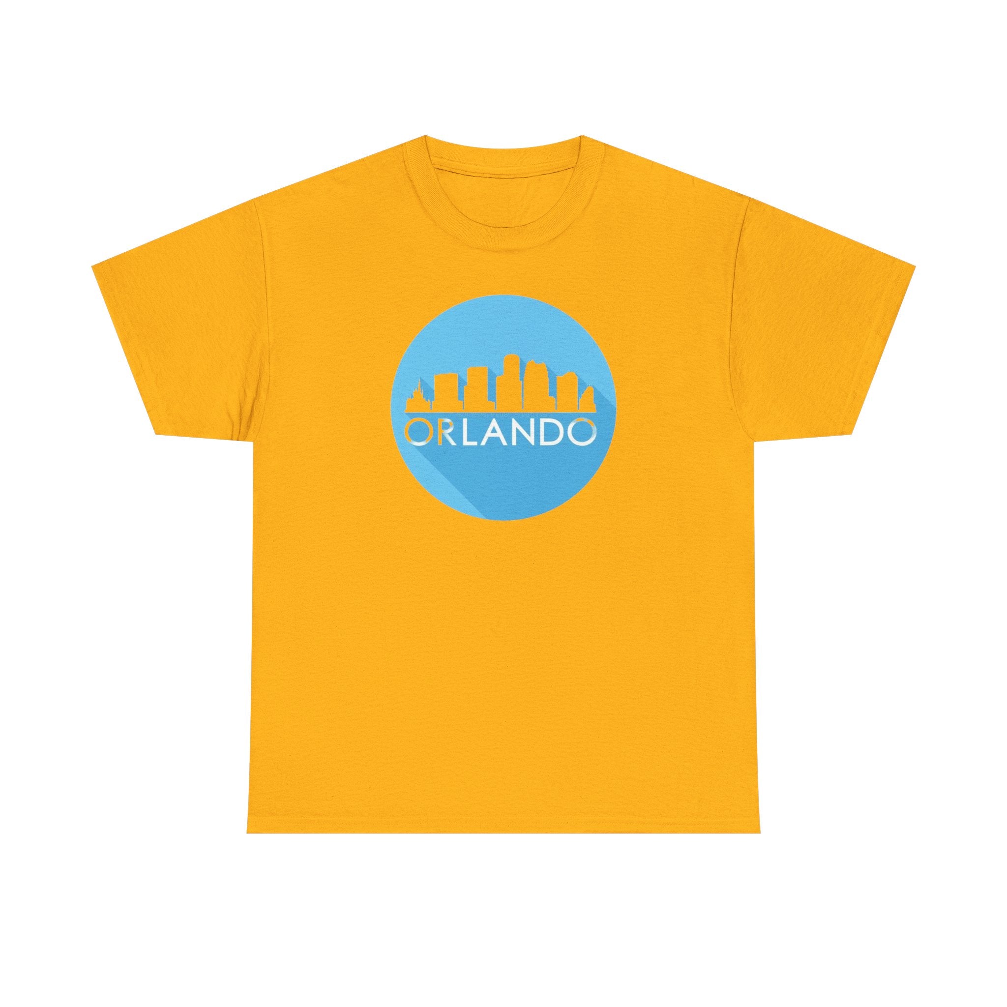 Orlando Skyline Tee — Blue Circle City Skyline T-Shirt
