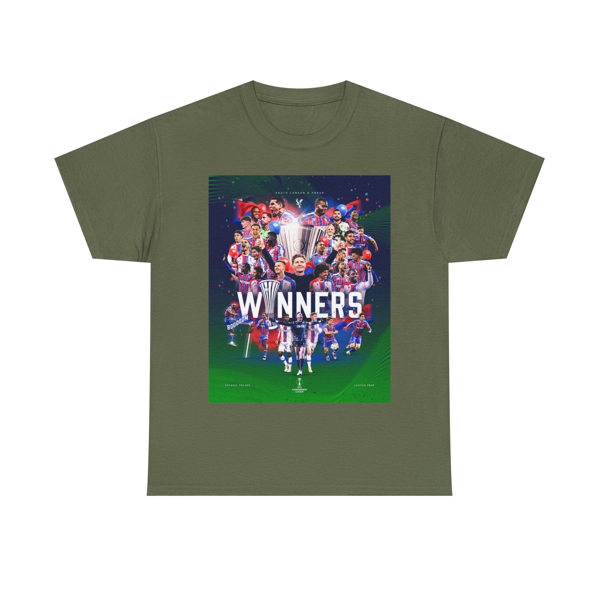 Crystal Palace UEFA Conference Winners Collage T‑Shirt
