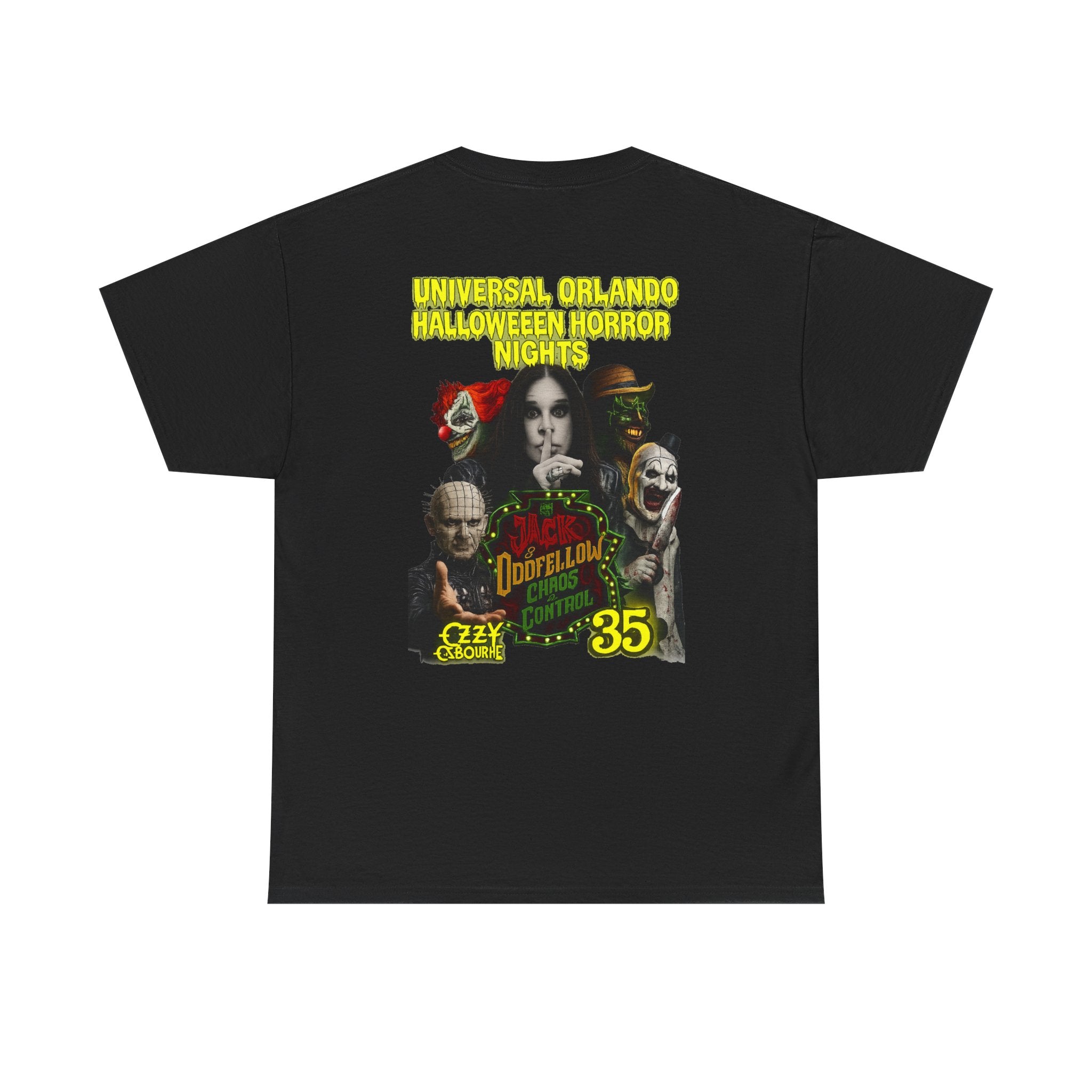 Halloween Horror Nights 35 T‑Shirt — Universal Orlando Vintage Horror Tee