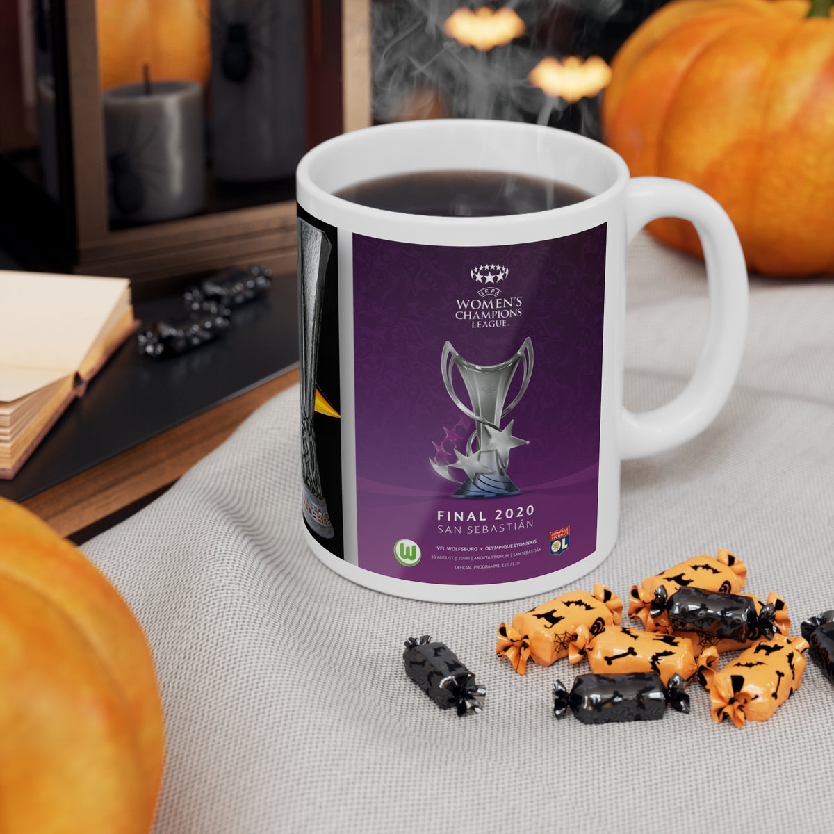 2020 UEFA Finals Programme Covers Inspried Ceramic Mug — (11oz & 15oz)