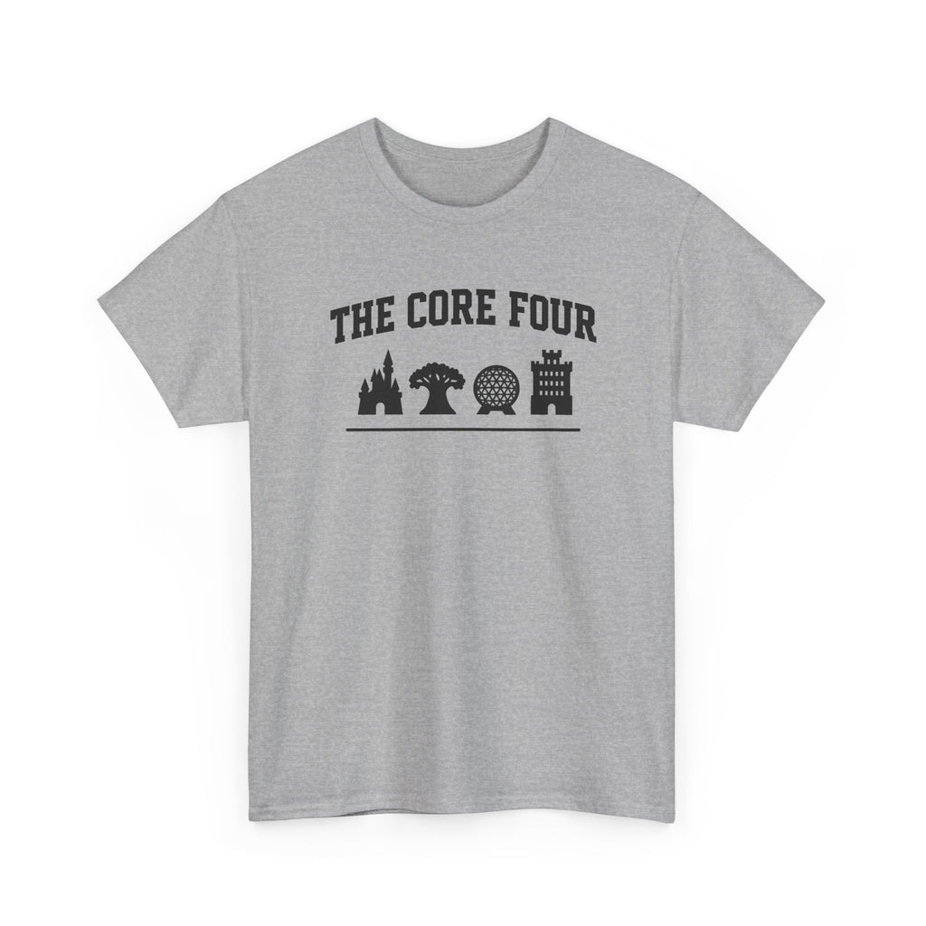 The Core Four Walt Disney World Unisex Heavy Cotton Tee