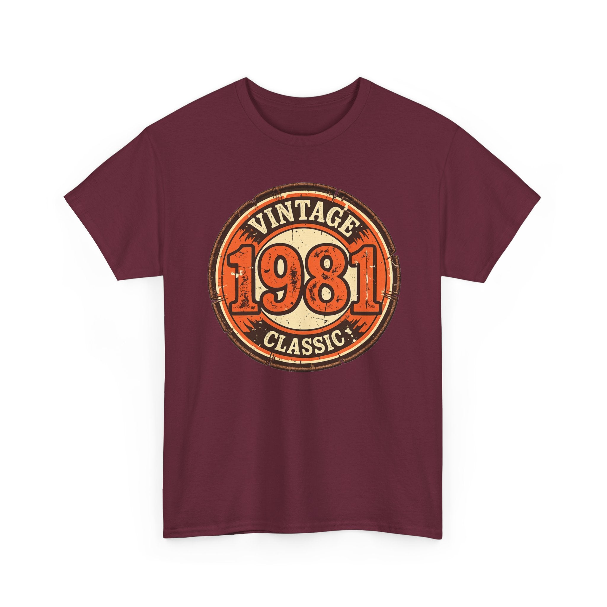 Vintage 1981 Classic T-Shirt — Retro Birthday Tee