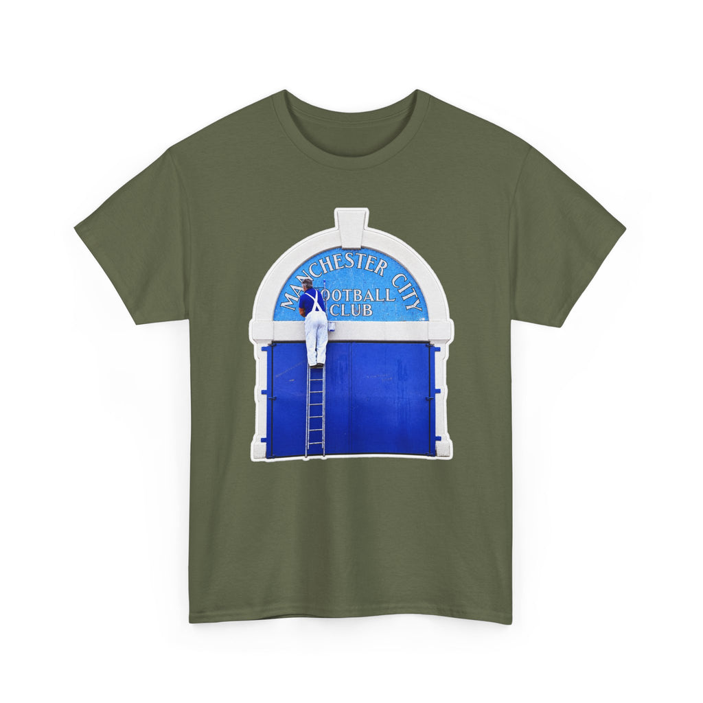 Manchester City Maine Road Inspired Cotton T-Shirt