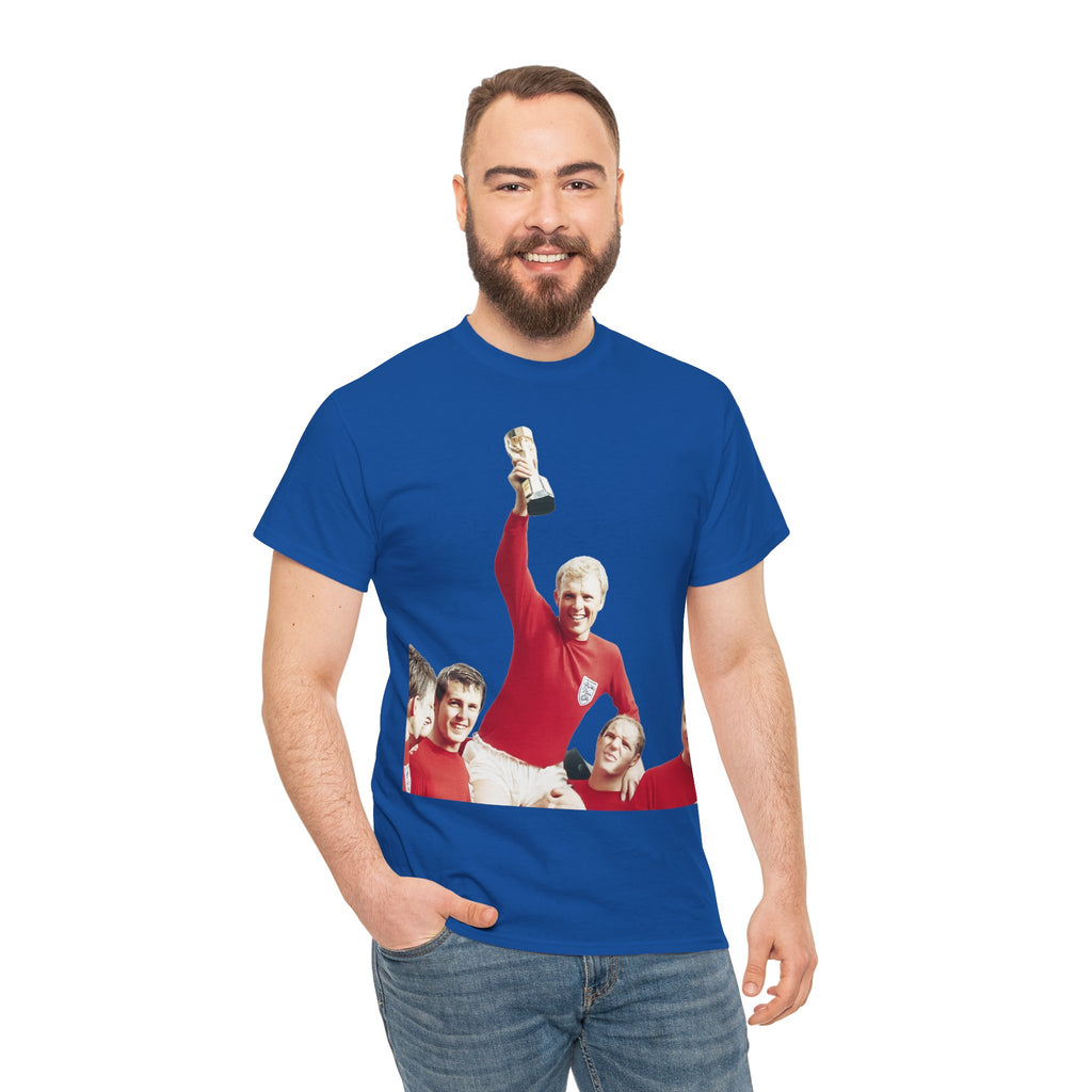 England 1966 World Cup Winners Tee — Retro Team Celebration T-Shirt