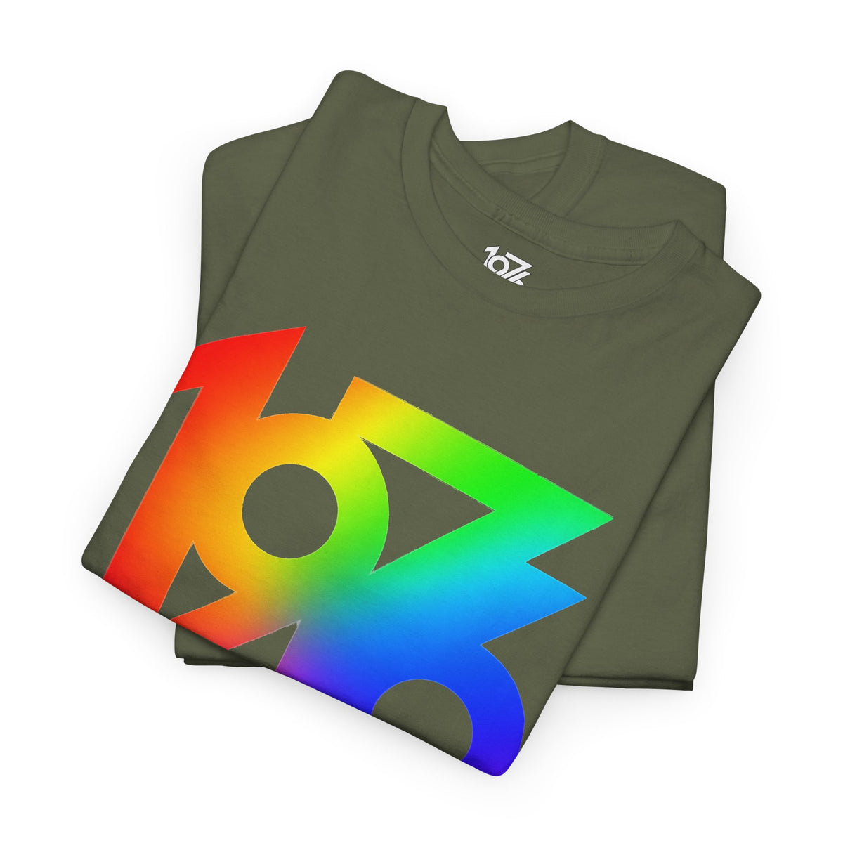 1976 Collection Rainbow Retro Tee / Cotton T-Shirt