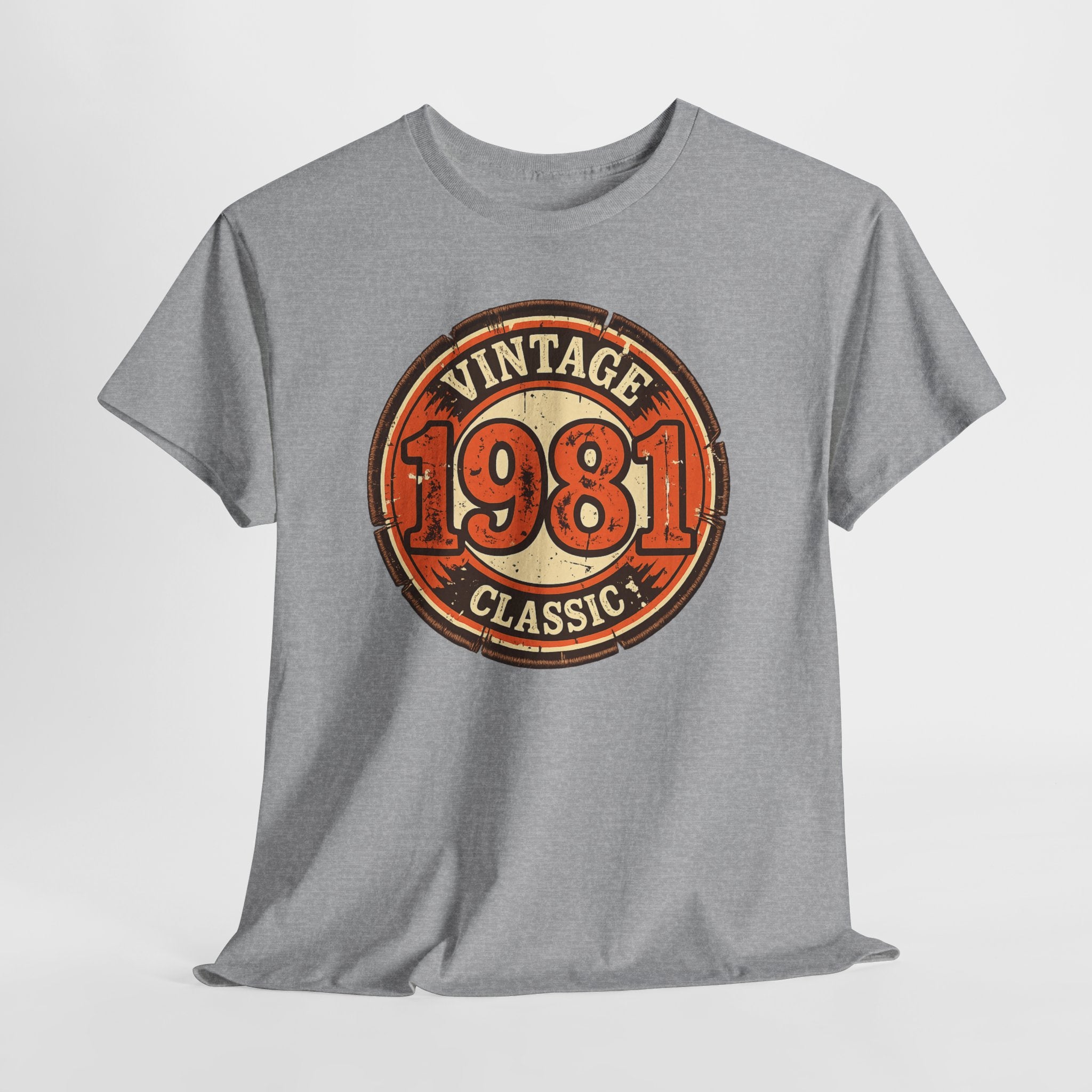 Vintage 1981 Classic T-Shirt — Retro Birthday Tee
