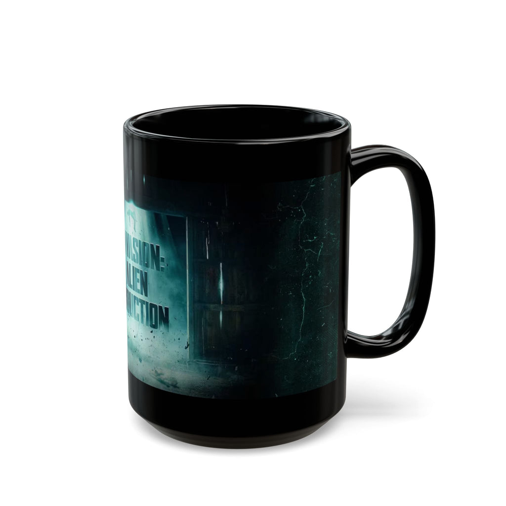 Alien Abduction Mug — Invasion Sci‑Fi Coffee Cup (11oz, 15oz)